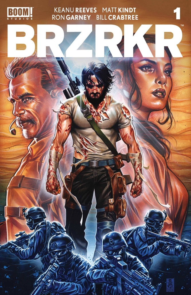 BRZRKR (Berzerker) #1 of 12 (Cover B Brooks)