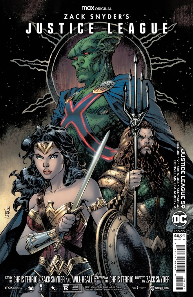 Justice League #59 (Jim Lee Snyder Cut Card Stock Variant)