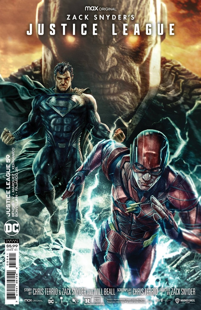 Justice League #59 (Lee Bermejo Snyder Cut Card Stock Variant)