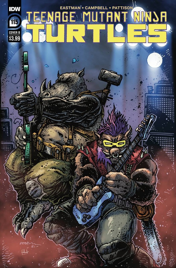 Teenage Mutant Ninja Turtles: Ongoing #115 (Cover B Kevin Eastman)