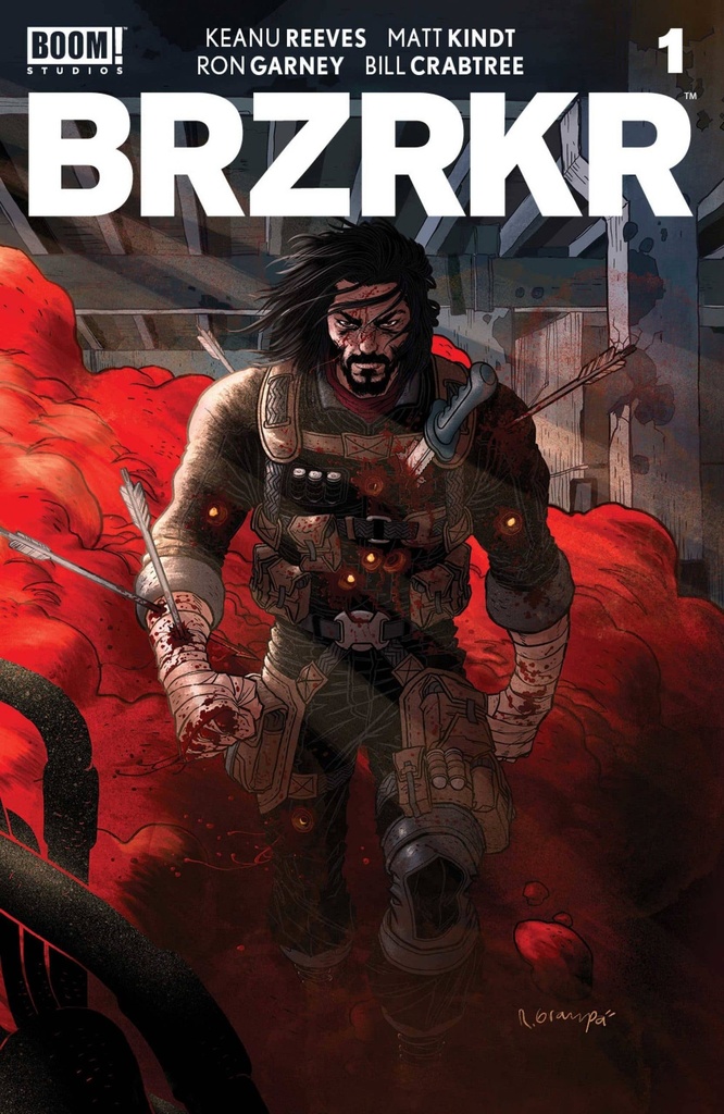 BRZRKR (Berzerker) #1 of 12 (Cover C Grampa Red Smoke Foil Variant)