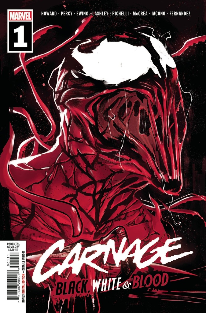 Carnage: Black White & Blood #1 of 4