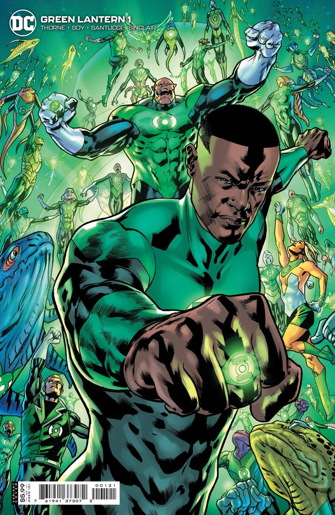 Green Lantern #1 (Hitch Card Stock Variant)