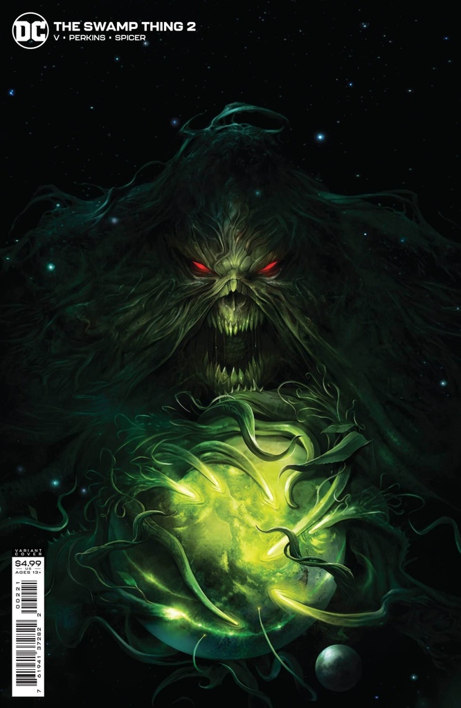 Swamp Thing #2 (Mattina Card Stock Variant)