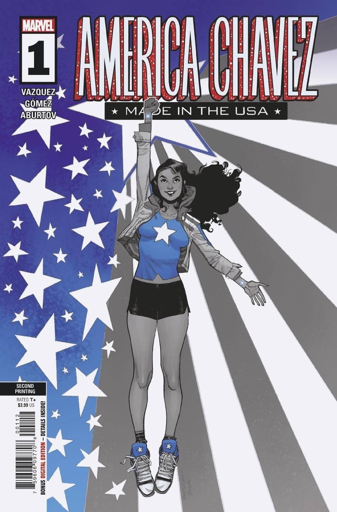 America Chavez: Made in the USA #1 of 5 (2nd Printing Pichelli Variant)