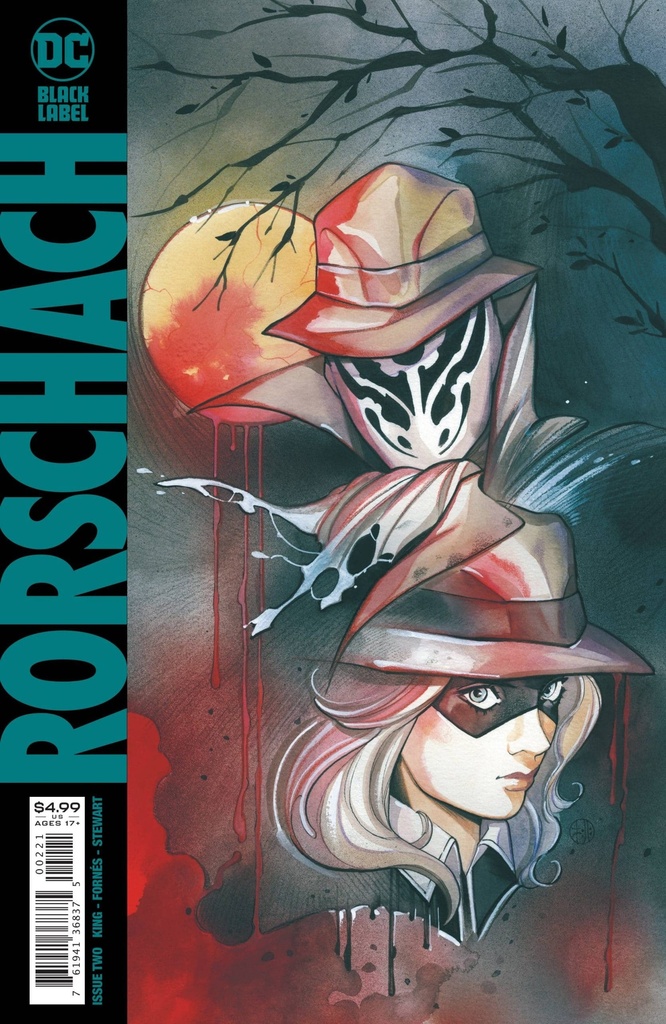 Rorschach #2 (Peach Momoko Card Stock Variant)