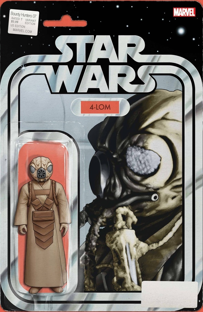 Star Wars: Bounty Hunters #7 (Christopher Action Figure Variant)