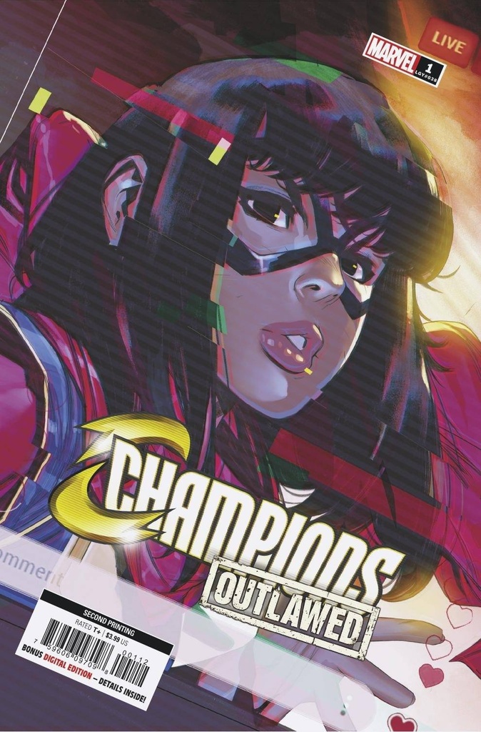 Champions #1 (2nd Printing Variant)