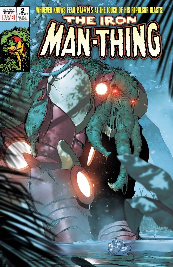 Iron Man #2 (De Iulis Iron Man-Thing Horror Variant)