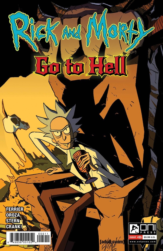 Rick and Morty: Go To Hell #5 (Cover A Oroza)