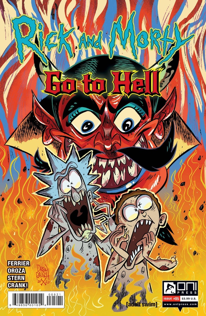 Rick and Morty: Go To Hell #5 (Cover B)