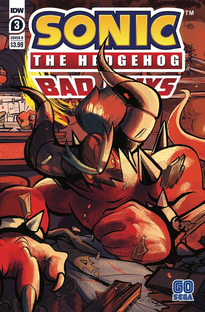 Sonic The Hedgehog: Bad Guys #3 of 4 (Cover B Skelly)