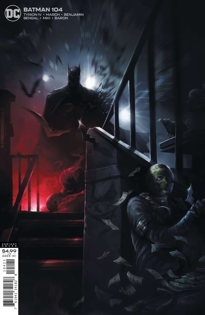 Batman #104 (Card Stock Francesco Mattina Variant)