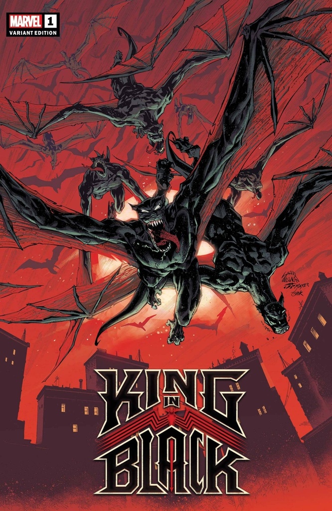 King In Black #1 of 5 (Stegman Darkness Reigns Variant)