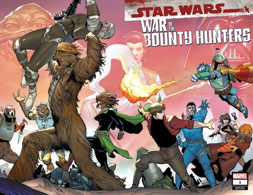 [APR210949] Star Wars: War of the Bounty Hunters #1 of 5 (Giuseppe Camuncoli Wraparound Variant)