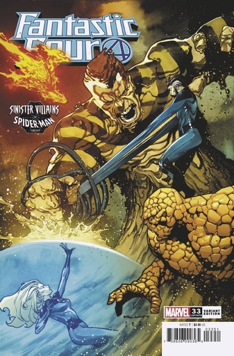 [APR210867] Fantastic Four #33 (Dike Ruan Spider-Man Villains Variant)