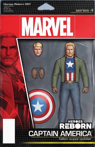 [APR210710] Heroes Reborn #7 of 7 (John Tyler Christopher Action Figure Variant)