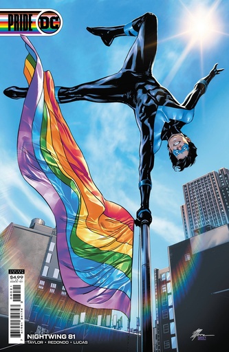 [FEB218744] Nightwing #81 (Travis Moore Pride Month Card Stock Variant)