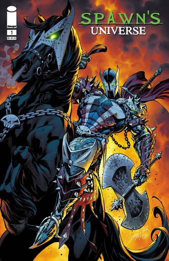 [APR210110] Spawn's Universe #1 (Cover C J Scott Campbell Medieval Spawn)