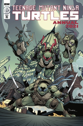 [APR210670] Teenage Mutant Ninja Turtles: Annual 2021 #1 (1:10 Max Dunbar Variant)