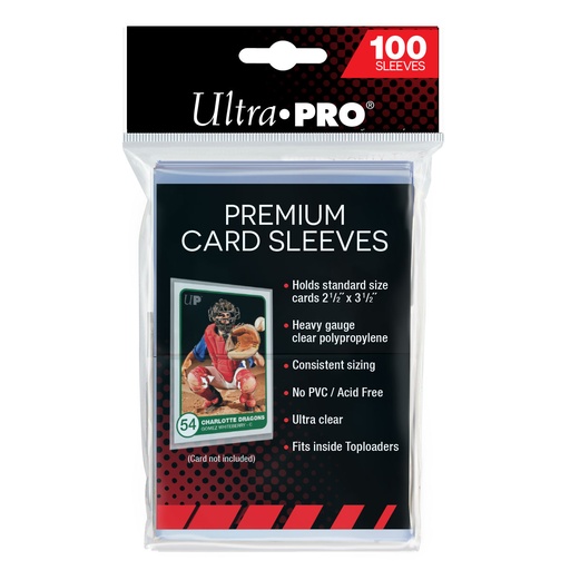 [UP81385] Ultra Pro - Premium Card Sleeves (100 pack)