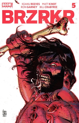 [JUL211107] BRZRKR (Berzerker) #5 of 12 (Giuseppe Camuncoli Variant)