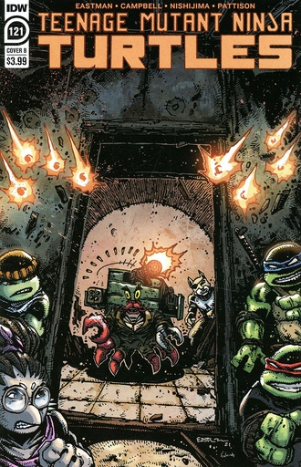 [JUL210489] Teenage Mutant Ninja Turtles: Ongoing #121 (Cover B Kevin Eastman)