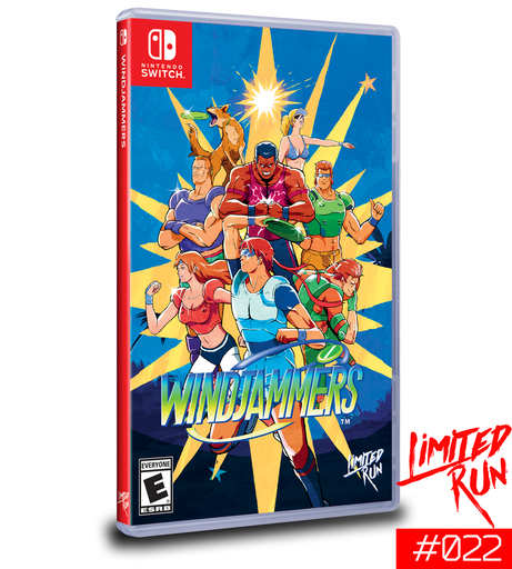 [LRG-SW-22] Limited Run #22: Windjammers - Nintendo Switch