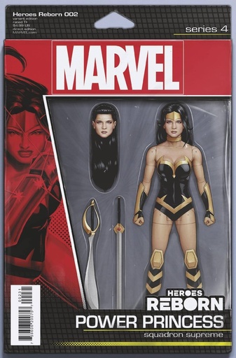 [MAR210515] Heroes Reborn #2 of 7 (John Tyler Christopher Action Figure Variant)