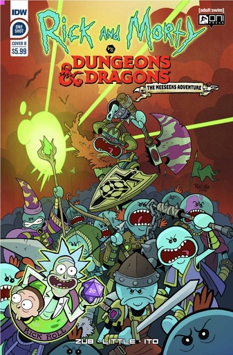 [DEC210506] Rick and Morty vs. Dungeons & Dragons: The Meeseeks Adventure #1 (Cover B Troy Little)