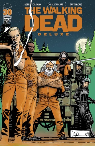 [MAR220280] The Walking Dead: Deluxe #38 (Cover D Charlie Adlard)