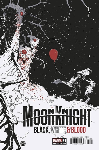 [FEB220888] Moon Knight: Black White & Blood #1 of 4 (Chris Bachalo Variant)