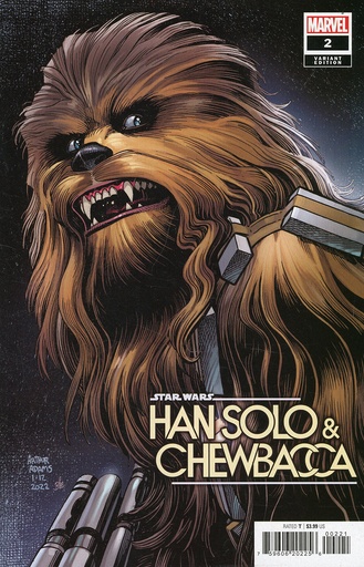 [FEB221021] Star Wars: Han Solo & Chewbacca #2 (Arthur Adams Variant)