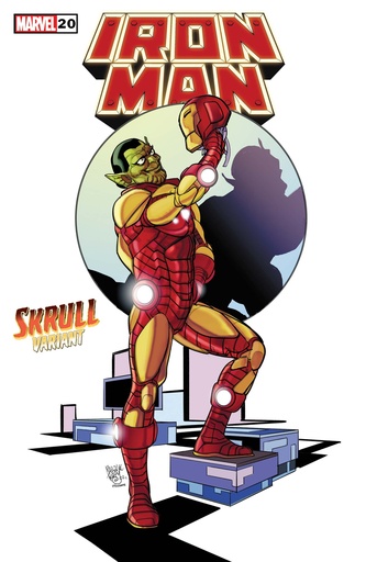 [MAR221032] Iron Man #20 (Pasqual Ferry Skrull Variant)