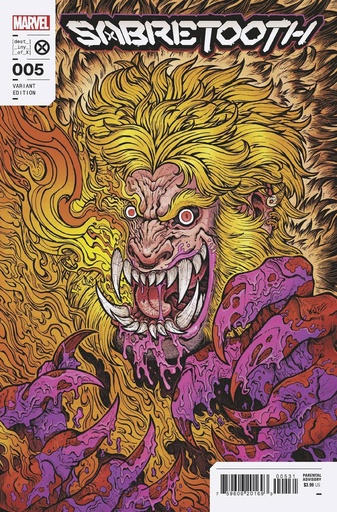 [APR220914] Sabretooth #5 of 5 (Maria Wolf Variant)