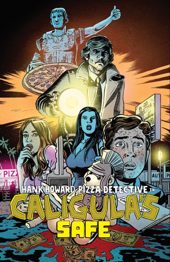 Hank Howard, Pizza Detective in Caligula's Safe #1