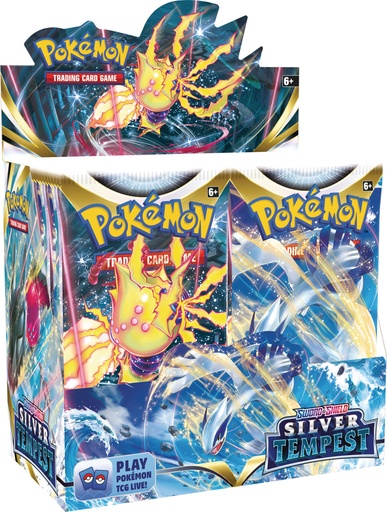 [POK86091] Pokémon - Sword & Shield 12: Silver Tempest Booster Box (36 packs)