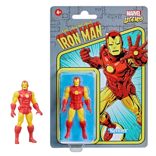 [HASF2656] Marvel Legends - Retro 375 Iron Man Action Figure