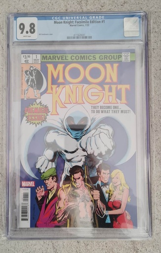 [APR221428-98] Moon Knight #1 (CGC 9.8 - Facsimile Edition)