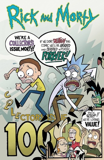 [AUG221665] Rick and Morty #100 (Cover A Troy Little)