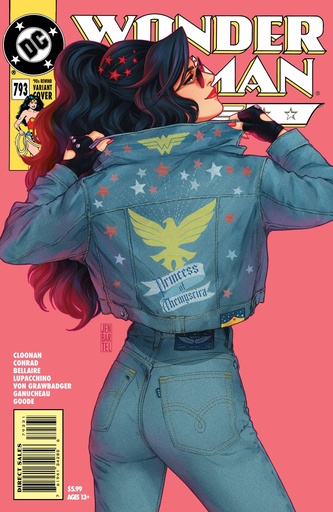 Wonder Woman #793 (Cover D Jen Bartel 90s Rewind Card Stock Variant)