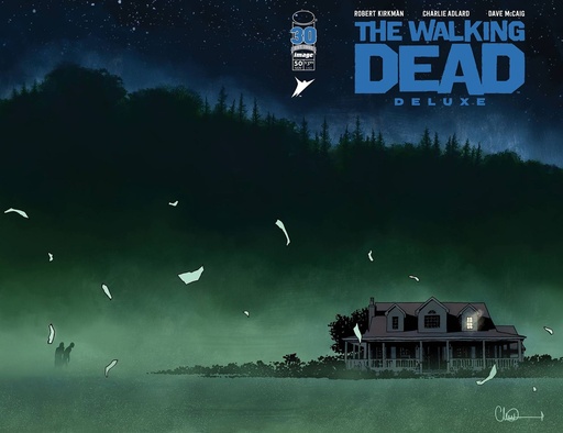 The Walking Dead: Deluxe #50 (Cover E Charlie Adlard Wraparound Variant)