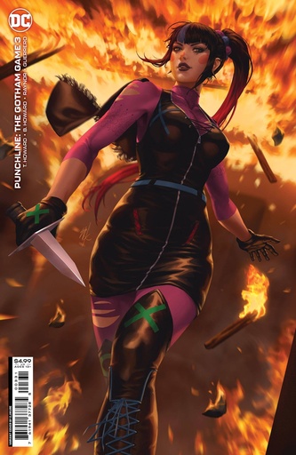 Punchline: The Gotham Game #3 of 6 (Cover C Ejikure Card Stock Variant)