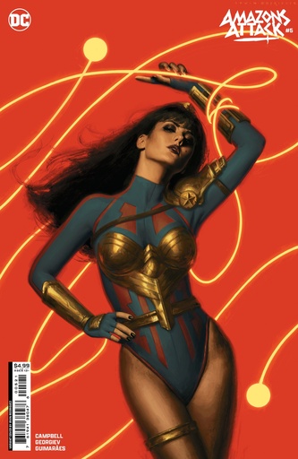 [DEC232485] Amazons Attack #5 (Cover B Irvin Rodriguez Card Stock Variant)