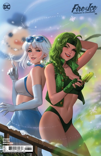 [DEC232477] Fire & Ice: Welcome to Smallville #6 of 6 (Cover D Lesley Leirix Li Sweater Weather Card Stock Variant)