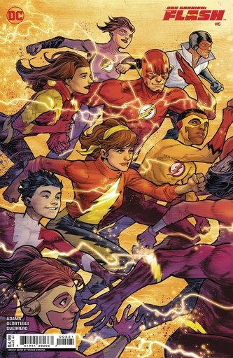 [DEC232439] Jay Garrick: The Flash #5 of 6 (Cover B Francis Manapul Card Stock Variant)