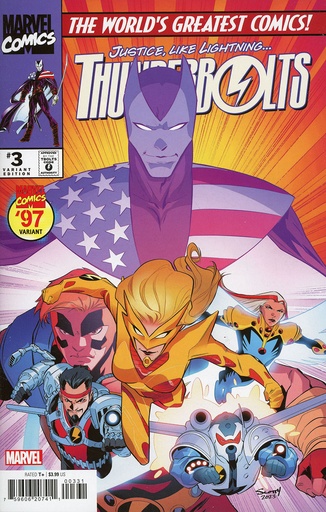 [DEC230700] Thunderbolts #3 (Scott Godlewski Marvel '97 Variant)