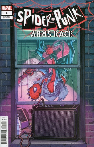 [DEC230592] Spider-Punk: Arms Race #1 (Todd Nauck Windowshades Variant)