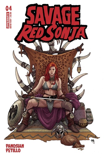 [DEC230389] Savage Red Sonja #4 (Cover B Frank Cho)