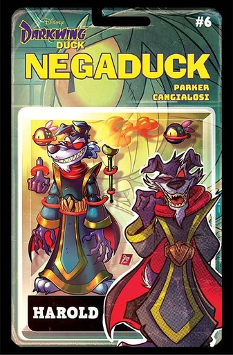 [DEC230337] Negaduck #6 (Cover E Action Figure Variant)